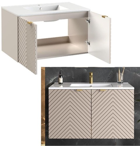 Bathroom vanity unit 800mm - bathroom,