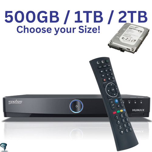 Humax dtr t1000 freeview 500gb - t1000,
