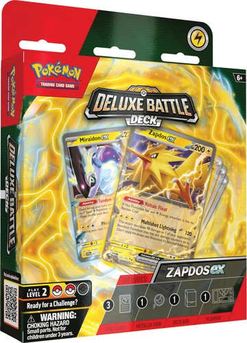 Pokemon tcg zapdos deluxe - pokemon,