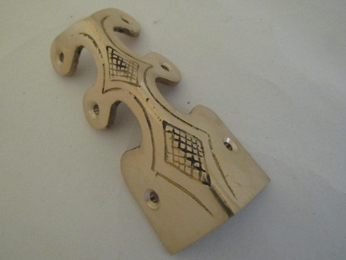 Solid brass corner protector