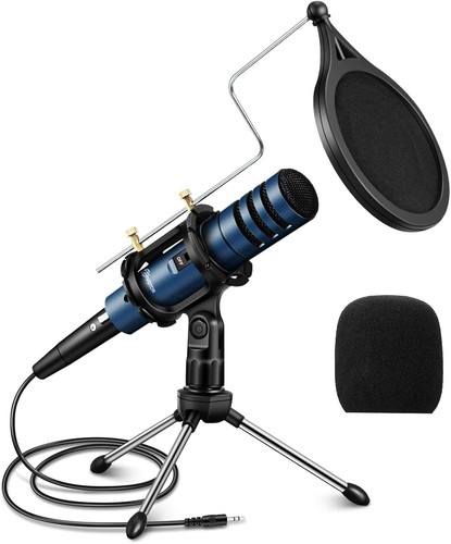 Condenser microphone blue - pc,