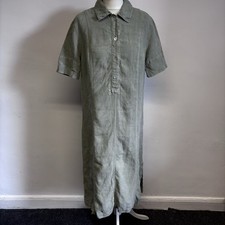 Oska Linen Dress Size 1 UK 10