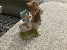 Beatrice Potter Jemima Puddle-Duck with Foxy Whiskers Figurine