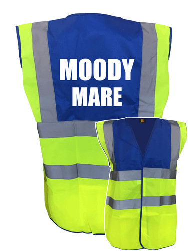 Moody mare funny blue yellow - moody,