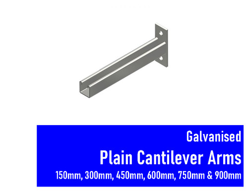 Galvanised unistrut plain - galvanised,