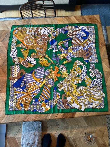 Unique hermés scarf silk - unique,