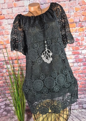 Dress tunic crochet - , lace