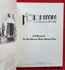 Motor Racing Camera 1894-1916