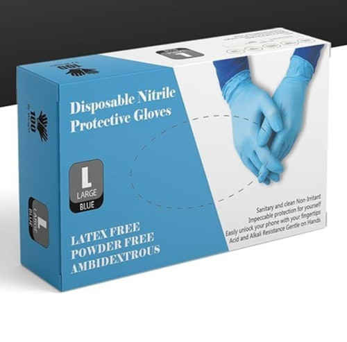 Surgicals powder free - powder, nitrile