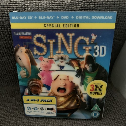 Sing blu ray dvd - +,