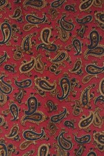 Van buck red - silk, /