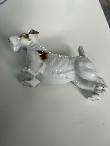 Vintage terrier dog - terrier, figurine