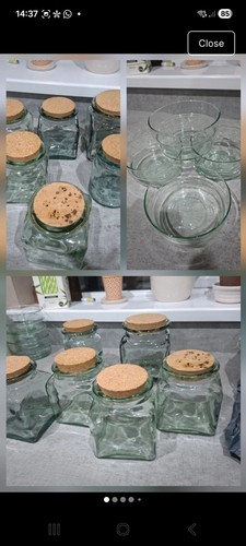 10x recycled glass and - 10x, cork