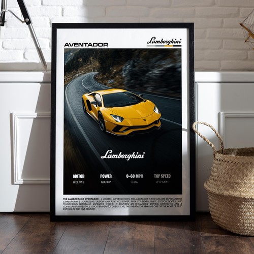 Lamborghini aventador poster - aventador,