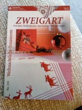 Zweigart Cross Stitch Booklet 153 Weihnachtliche Ornamente