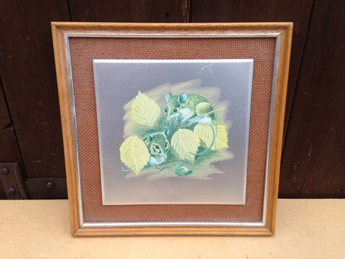 Vintage framed picture - framed, on