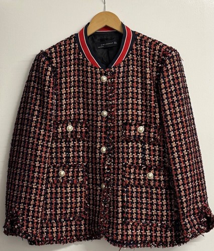 Ladies zara red - ladies, tweed
