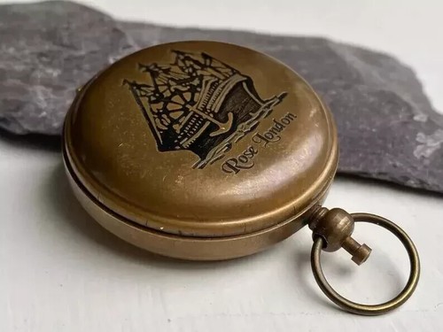 Pocket compass vintage style - pocket,