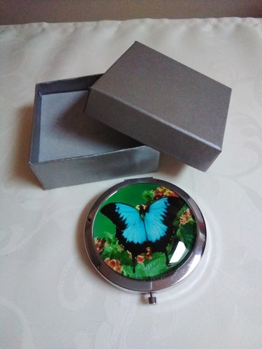 Butterfly compact mirror - butterfly,