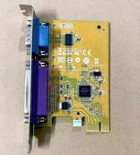 For Dell Parallel Serial Port PCI-E Board Expansion Card 5R3FC 0YCJ65