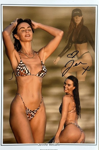 Jennifer metcalfe signed 12x8 - jennifer,