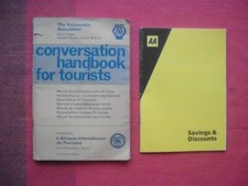  AA Automobile Association Conversation Handbook Tourists & Savings Discounts