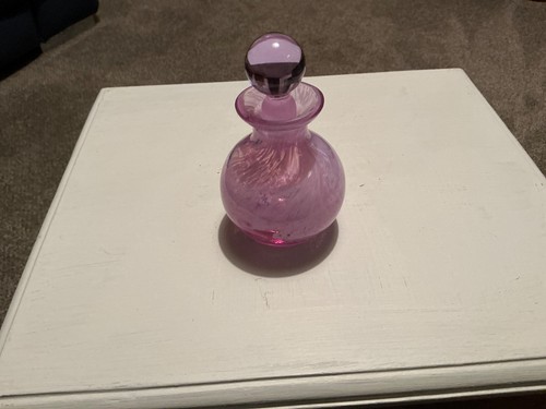 Vintage pink glass small - pink,