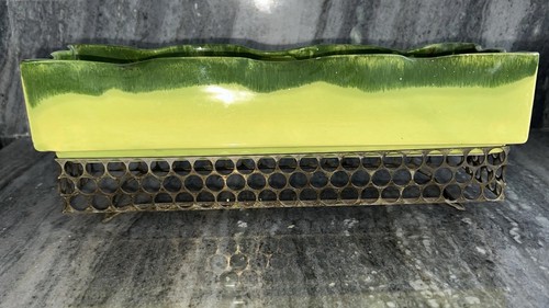 Vintage rectangular green - rectangular,