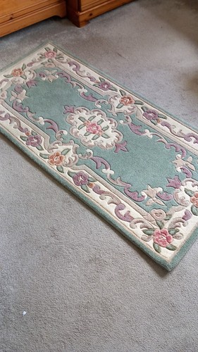 2x5ft vintage wool runner - vintage, rug
