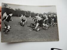 POST WAR  PRESS PHOTOGRAPH    AMATUER RUGBY 