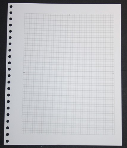Multi ring stamp album leaves