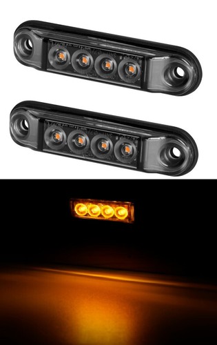Side amber led marker - led's,