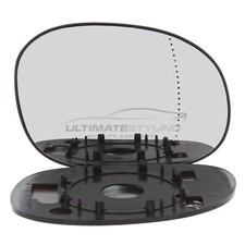 Wing Mirror Glass Peugeot 206