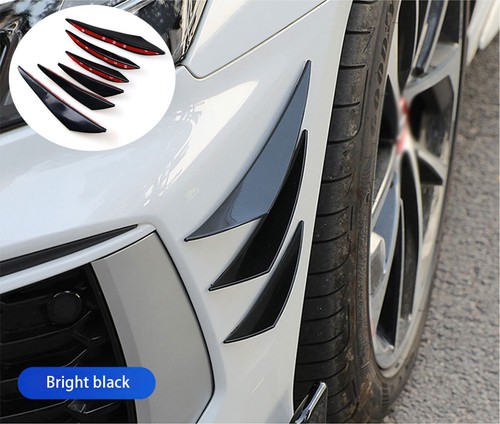 6pcs fins body - 6pcs, spoiler