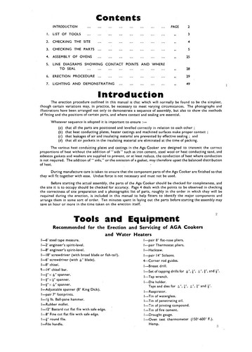 Aga cooker build instructions - aga,