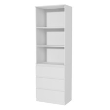 3 Tier Bookcase with Shelving