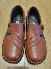 Loretta Tan Flat Slip On Shoes