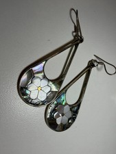 Mexican Alpaca Silver Teardrop