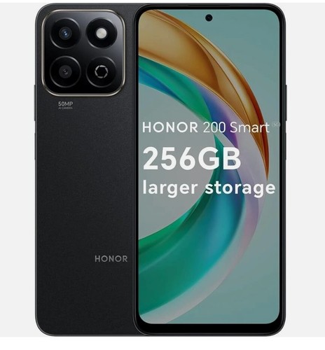 Honor 200 smart - honor, black
