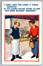 Vintage Fishmonger Comic