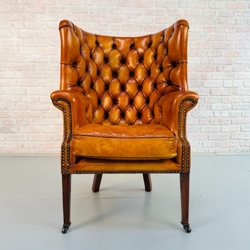 Vintage english barrel back - barrel,