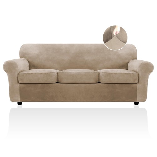 Velvet sofa cover couch - velvet,