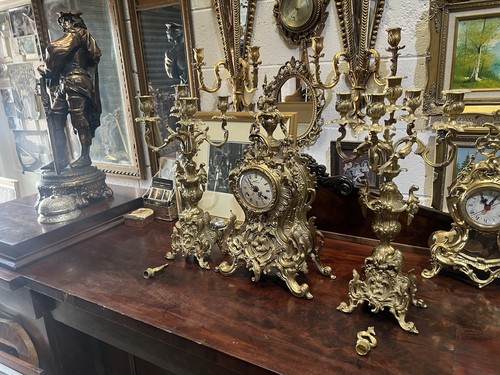 Beautiful antique brass rococo - beautiful,
