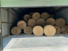 large 5ft round meadow hay bales ex farm only