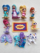 10 SHIMMER AND SHINE FIGURES &