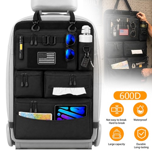 Car seat back organiser - car,