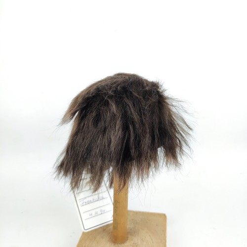 Vintage mohair doll wig dark - vintage,