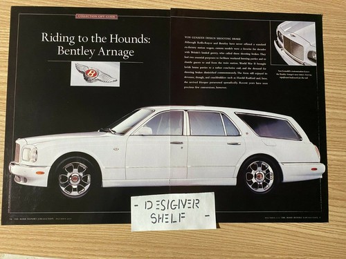 Bentley arnage station wagon - bentley,