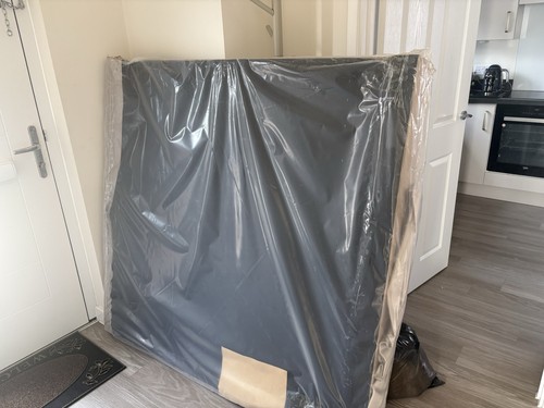 New winged floor standing - new,