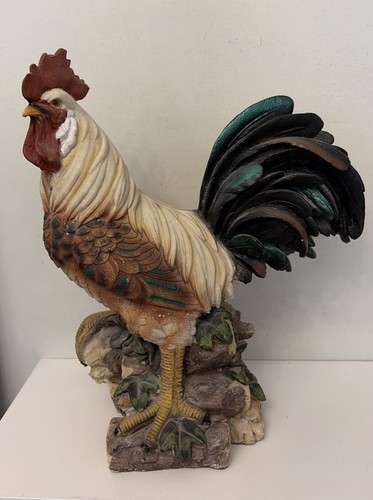 Large vintage rooster - rooster, cockerel